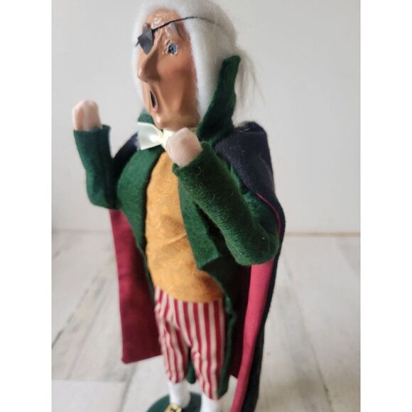 Byers choice 1996 drosselmeier Pirate Victorian Cape Xmas figurine man 14 in tal - Picture 6 of 7
